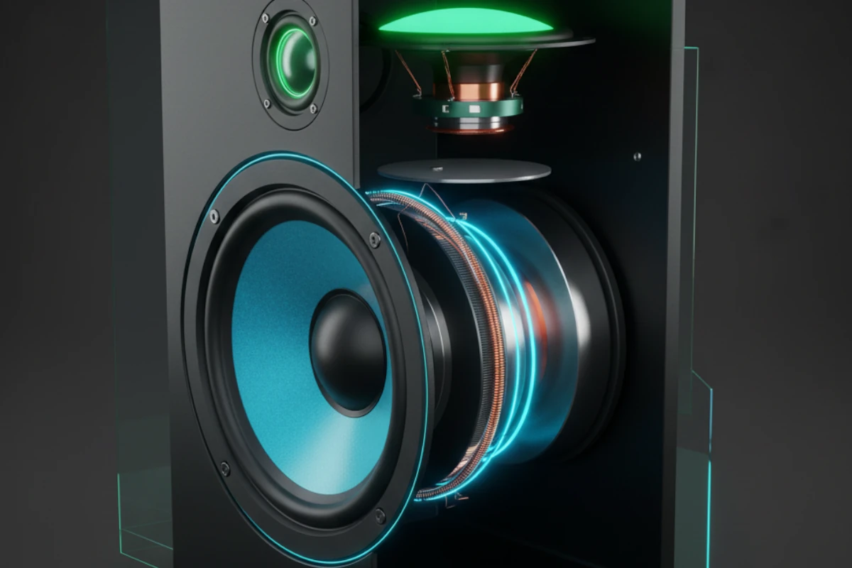 Speaker cross section