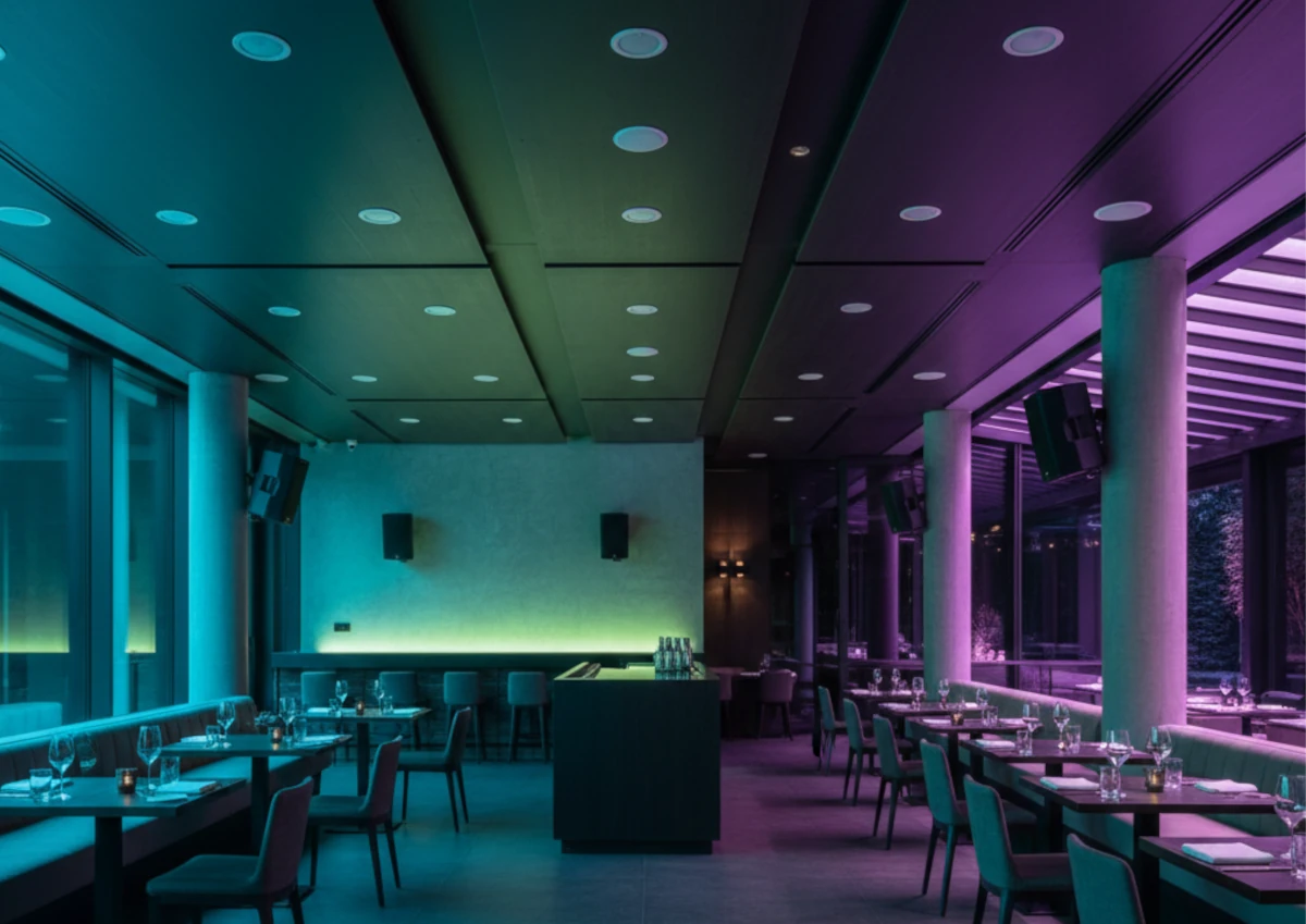 Salon zone layout