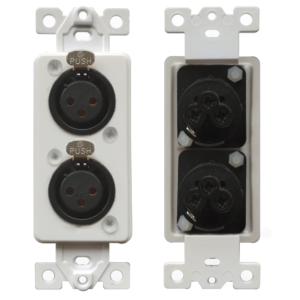 Solderless XLR Wall Plate - ProStereo FF