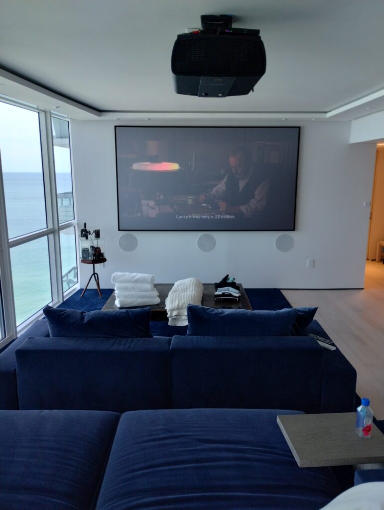 Home theater installations in Miami